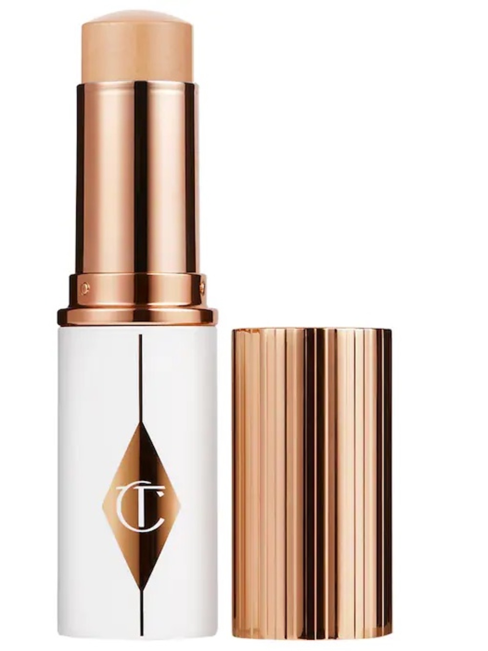 New Charlotte Tilbury Unreal Skin Sheer Glow Tint Foundation Stick 7.5 Medium